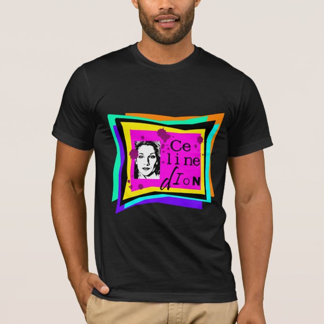 Celine Dion - pop art T-Shirt (Front)