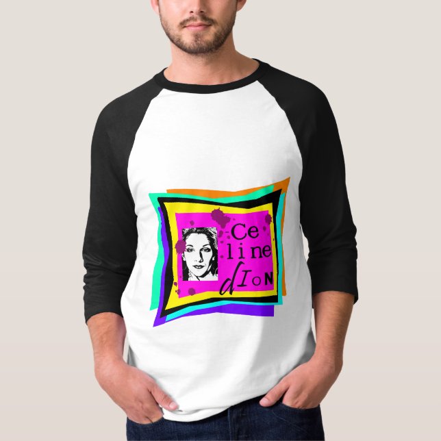 Celine Dion - pop art T-Shirt (Front)