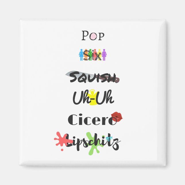 Cell Block Tango Magnet (Front)