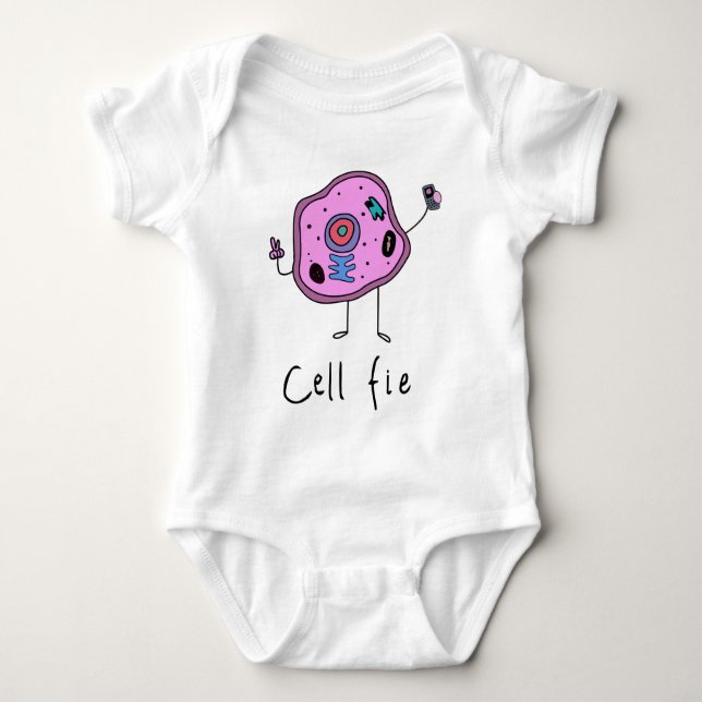 Cell Fie Baby Bodysuit (Front)