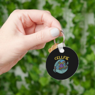 Cell Fie Funny Science Biology Teacher Key Ring
