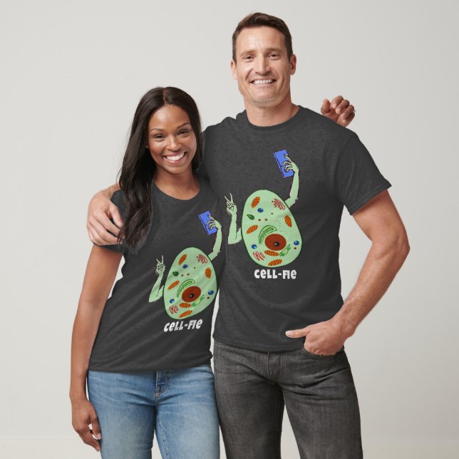 Cell-fie Science T-Shirt - Funny Biology Chemistry (Unisex)