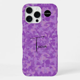 Cell Phone Case Purple Camouflage HAMbyWG