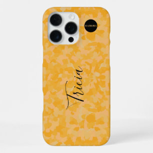 Cell Phone Case Yellow Camouflage HAMbyWG