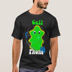 Cell Phone Telephone Future Science Chemistry Stud T-Shirt
