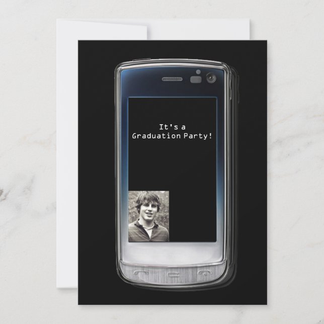Cell PhoneParty Invitation (Front)