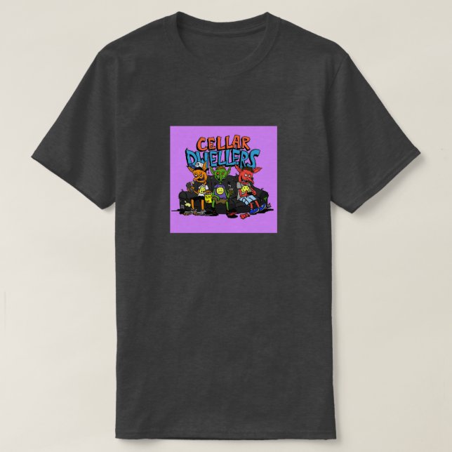 Cellar Dwellers T-Shirt (Design Front)