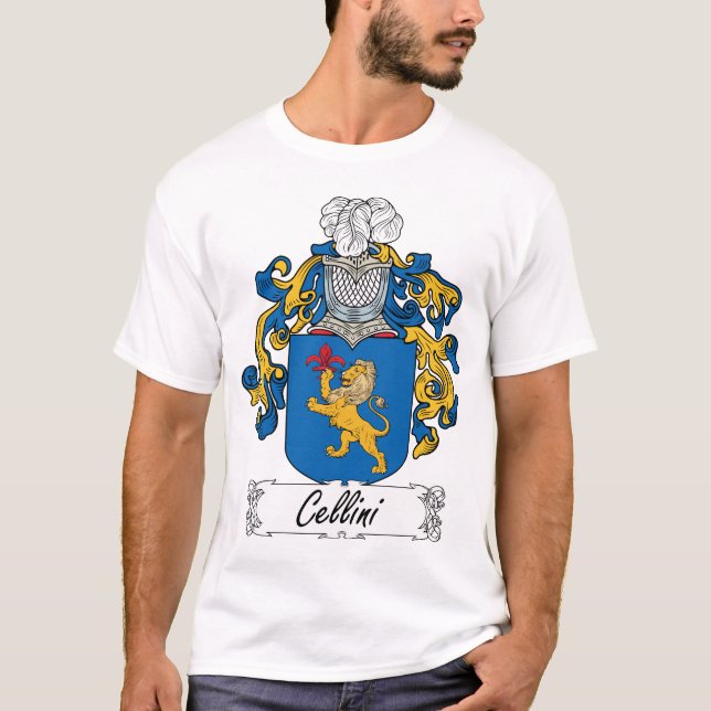 Cellini Family Crest T-Shirt (Front)