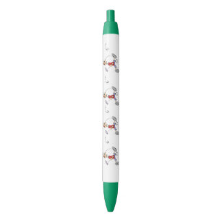 Cellis Over Studies Funny Hockey Player Personaliz Black Ink Pen