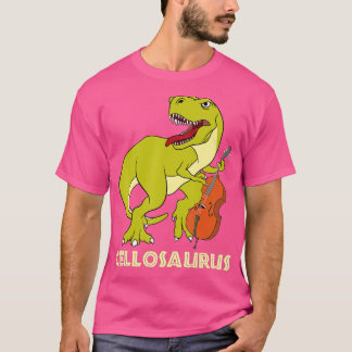 Cellist cello cello musical instrument cellosaurus T-Shirt