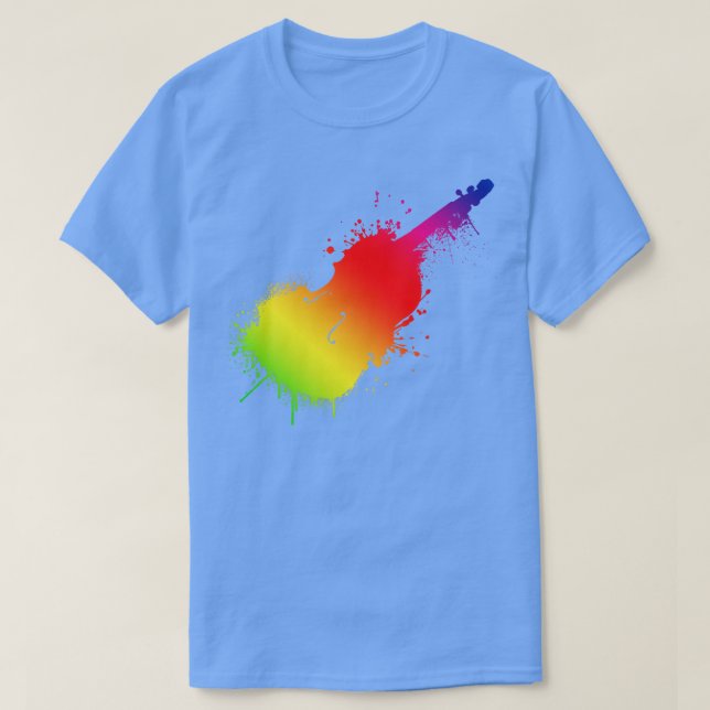 Cellist Gift Idea Cello Player Art 5 T-Shirt (Design Front)