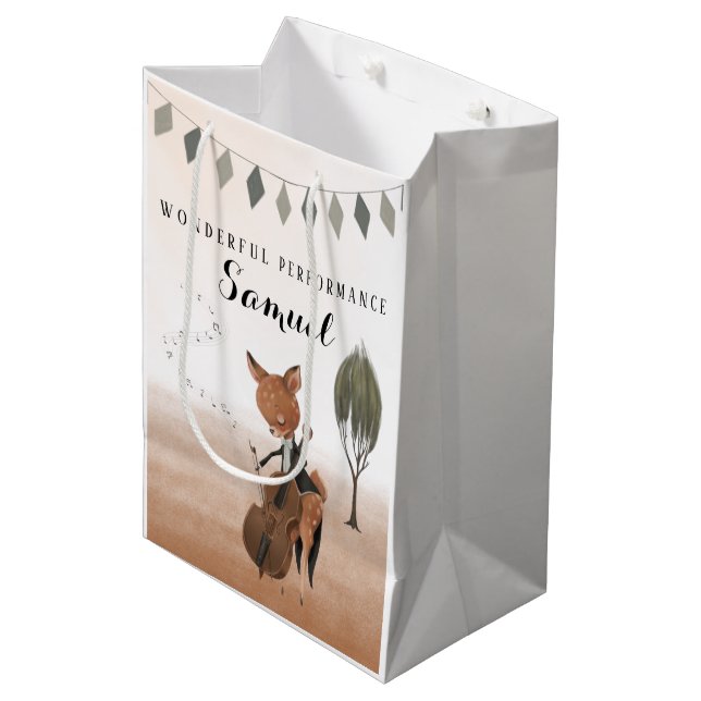 Cellist Wonderful Performance Gift Bag (Front Angled)
