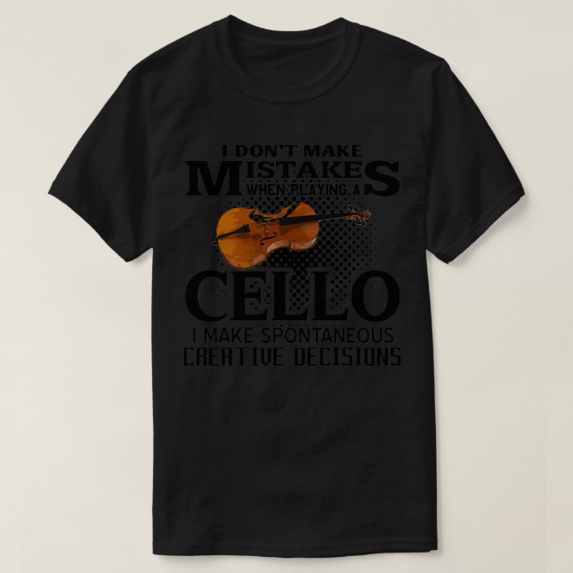 Cello 10 T-Shirt (Design Front)