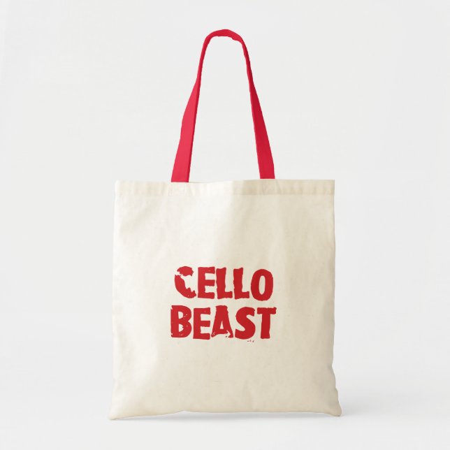 Cello Beast Totebag Tote Bag (Front)