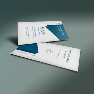 Cello Blue Stylish Executive Corporate  Business Card