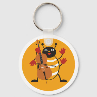 Cello Bug Key Ring