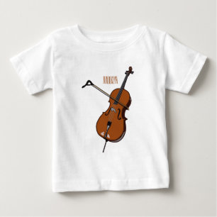 Cello cartoon illustration  baby T-Shirt