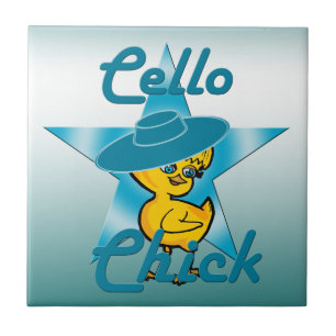 Cello Chick #7 Tile