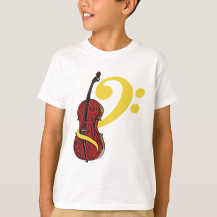 Cello Clef - Kids n Babies T-Shirt