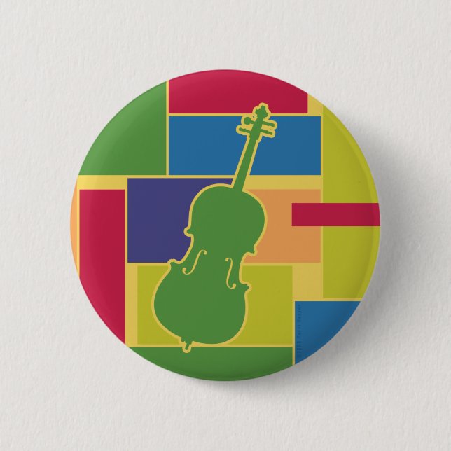 Cello Colorblocks Button (Front)