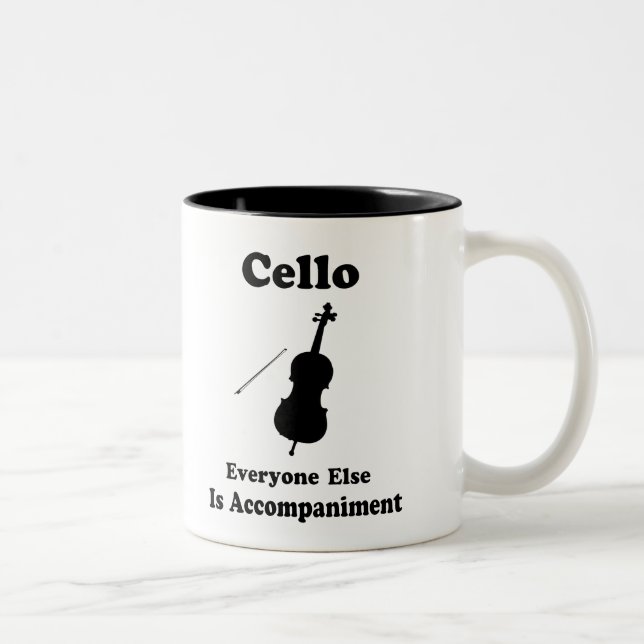 Cello Gift Two-Tone Coffee Mug (Right)
