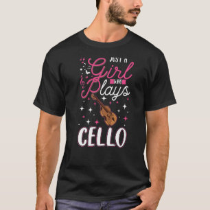 Cello Girl Cellist Cello Player  1 T-Shirt
