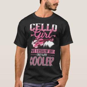 Cello Girl Cellist Cello Player 5 T-Shirt