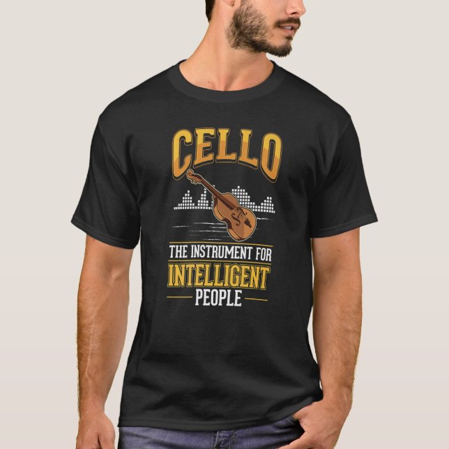 Cello Girl Cellist Cello Player  T-Shirt (Front)