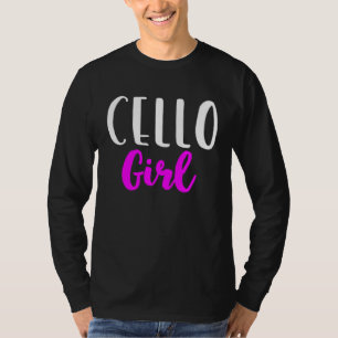 Cello Girl Player Women  Cute Cellist T-Shirt