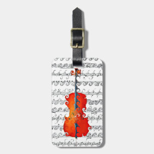Cello & I Rock!_ Luggage Tag