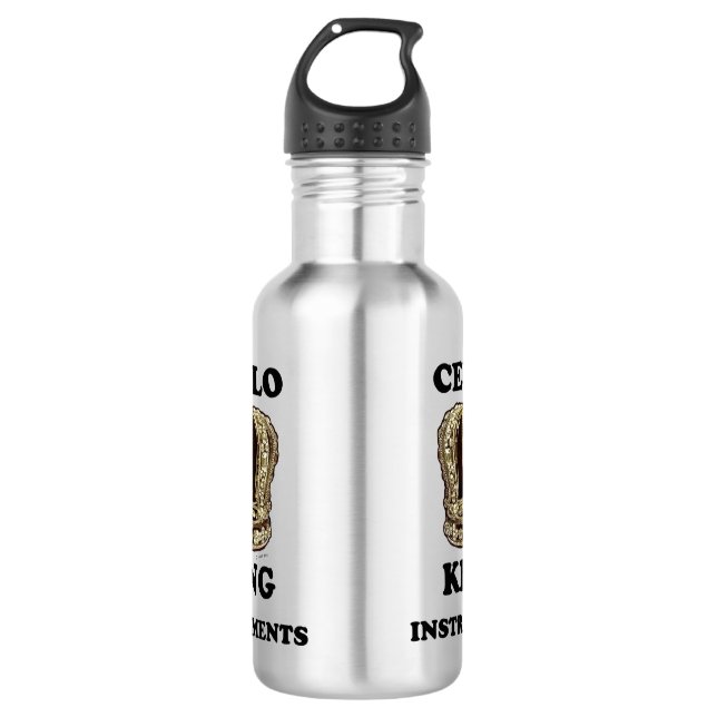 Cello King of Instruments 532 Ml Water Bottle (Front)