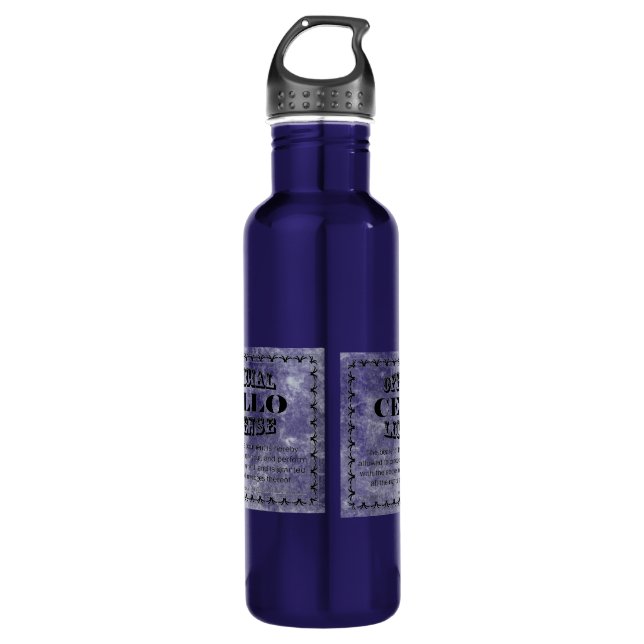 Cello License 710 Ml Water Bottle (Front)