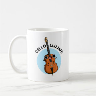 Cello-llujah Funny Cello Pun  Coffee Mug