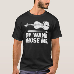 Cello Music My Wand Chose Me Cello T-Shirt