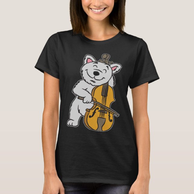 Cello Music teacher T-Shirt (Front)