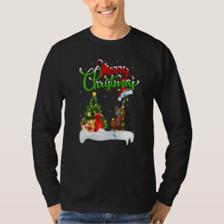 Cello Music  Xmas Decorations Santa Cello Christma T-Shirt