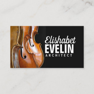 cello musical instruments business card