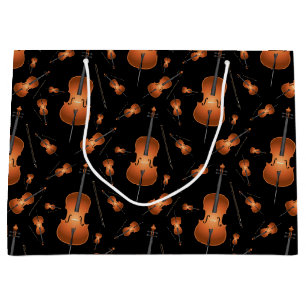 Cello Musician Music Teacher String Orchestra Large Gift Bag