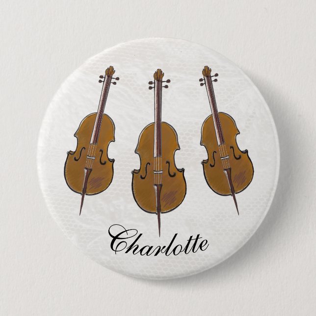 Cello personalized badge (Front)