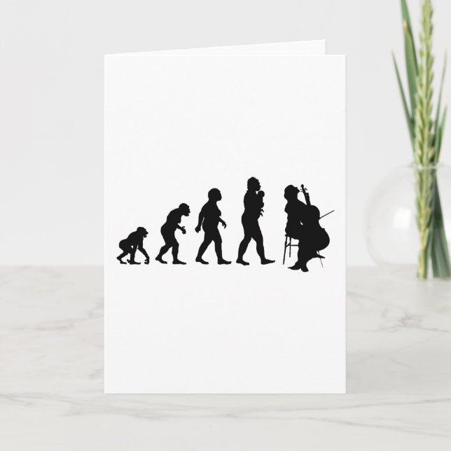 Cello Player Card (Front)