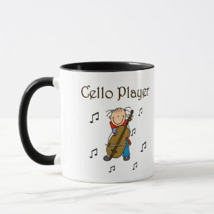 Cello Player Tshirts and Gifts Mug