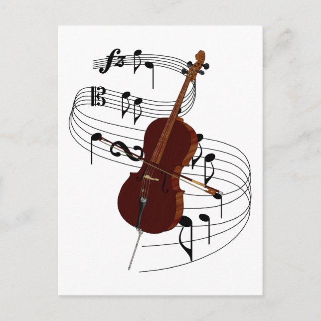 Cello Postcard (Front)