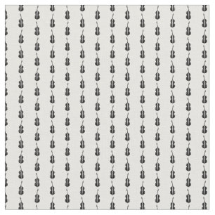 Cello Print Music Pattern CUSTOM BACKGROUND COLOR Fabric