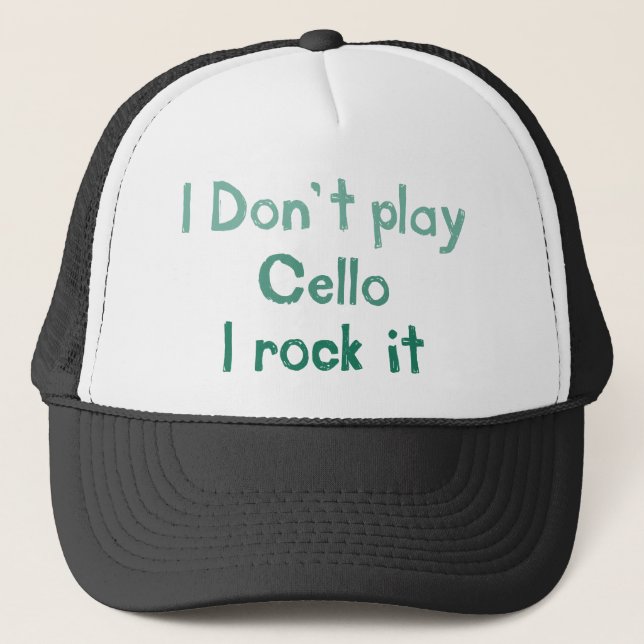 Cello Rock It Hat (Front)