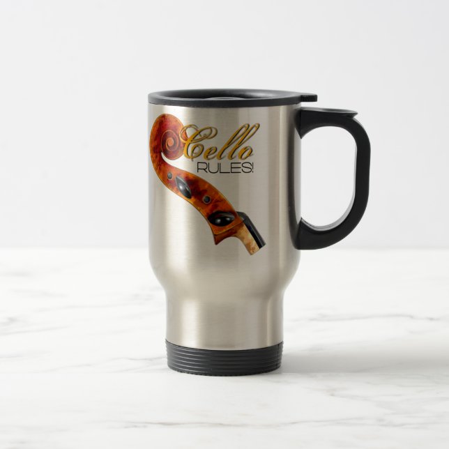 cello Rules Travel Mug (Right)