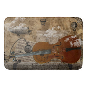 Cello Steampunk Suite Bath Mat