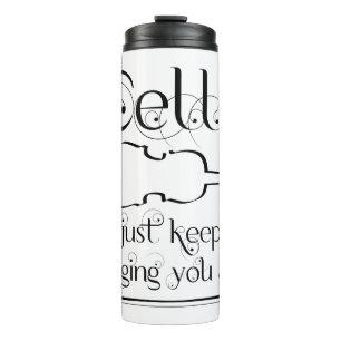 Cello String Along Thermal Tumbler