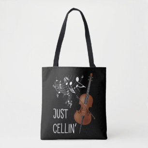 Cello String Instrument Cellist Humor violoncello Tote Bag