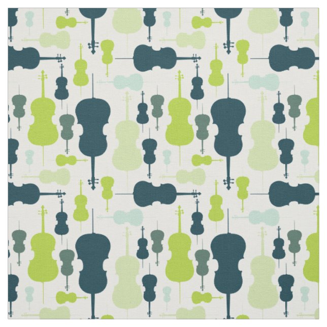Cello String Instrument Music Orchestra Musician Fabric (Swatch)