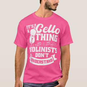 Cello String Player Cellist Symphony Orchestra Vio T-Shirt